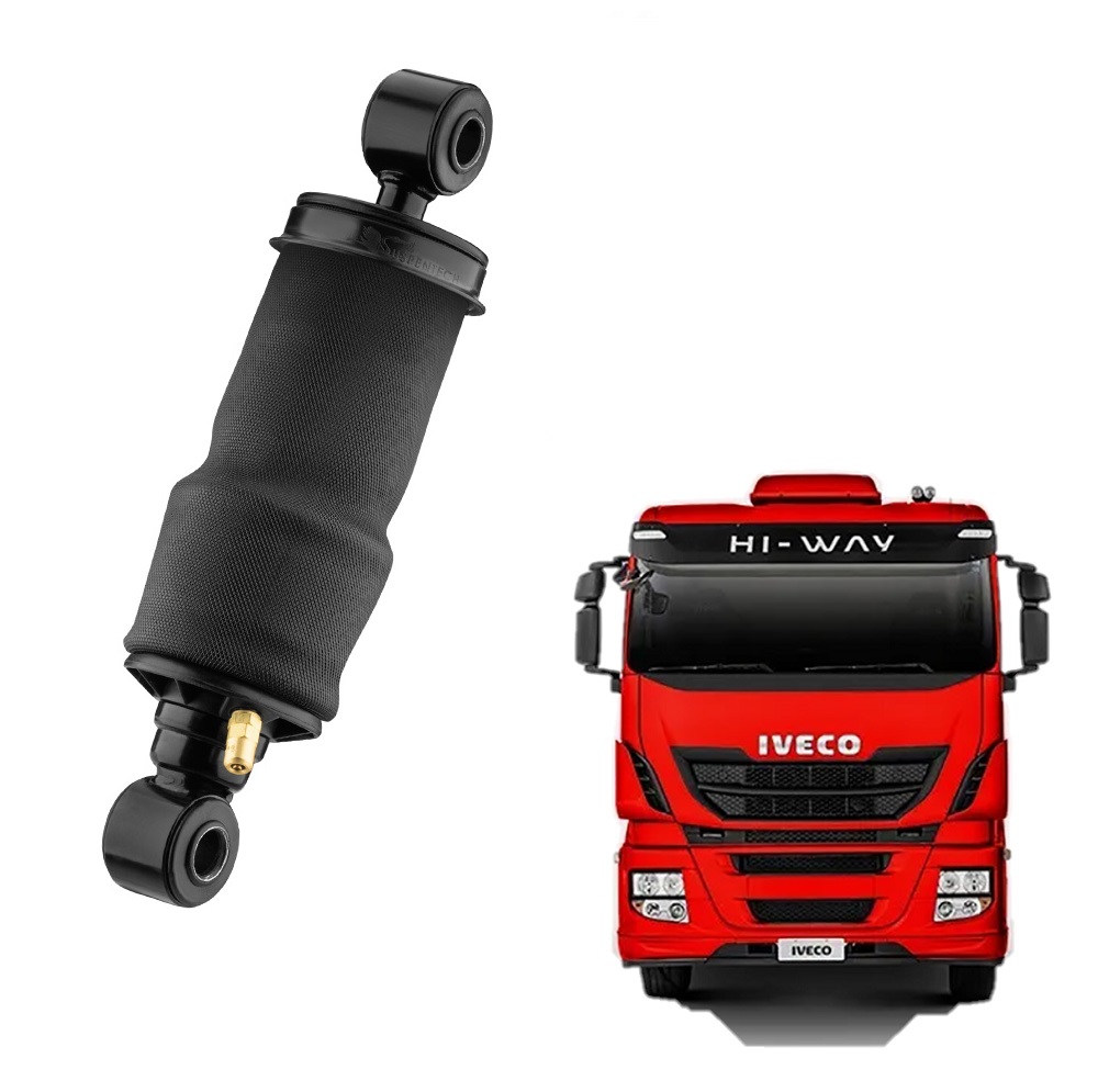 Bolsa Suspensao Cabine Caminhão Iveco Hi-Way Traseiro (Com Amortecedor) - 9738388