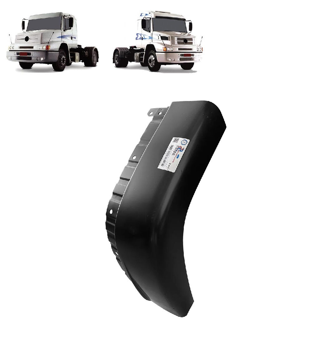 Paralama Cabine Caminhão Mercedes-Benz 1618/1620 1989 a 2012 Traseiro Lado Direito