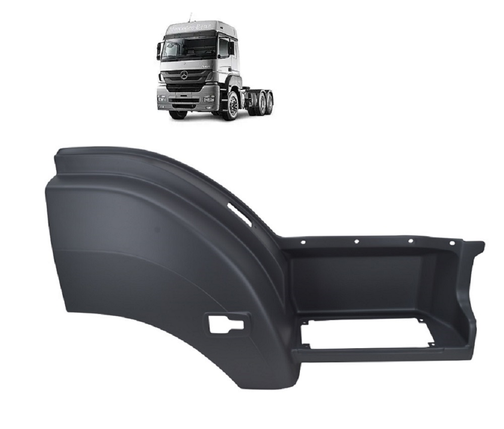 Paralama Cabine Caminhão Mercedes-Benz Axor 2540, 2544, 4140 (Estribo) Lado Esquerdo - 9586662001