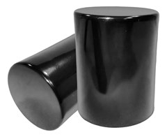 Kit 10 Capa Porca Cromada Black Belga - 32 e 33mm