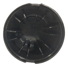 Kit 10 Capa Porca Cromada Black Belga - 32 e 33mm