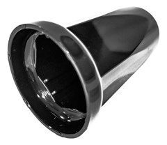 Kit 10 Capa Porca Cromada Black Boliviana - 32mm e 33mm