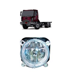 Farol Principal Caminhão Ford Cargo Após 2011 Superior Luz Alta - Lado Esquerdo