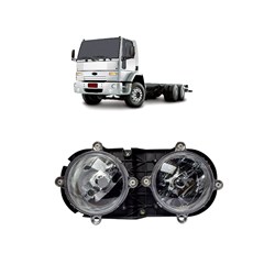Farol Principal Caminhão Ford Cargo Parachoque Diagonal Lado Esquerdo (F-161)