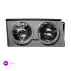 Farol Principal Caminhão Volkswagen Worker Titan Após 2000 Lado Direito Cinza