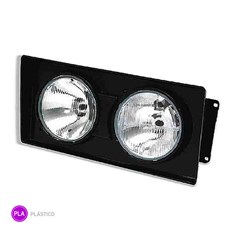 Farol Principal Caminhão Volkswagen Worker Titan Após 2000 Lado Direito Preto -  (F-180)