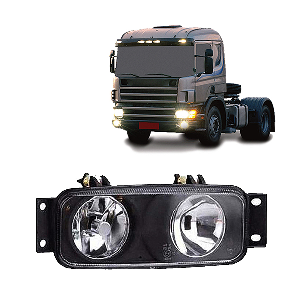 Farol Auxiliar Caminhão Scania Série 4 Lado Direito (Com Soquete) - 1358831