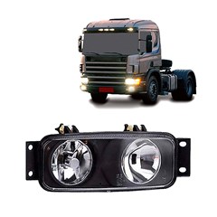 Farol Auxiliar Caminhão Scania Série 4 Lado Direito (Com Soquete) - 1358831