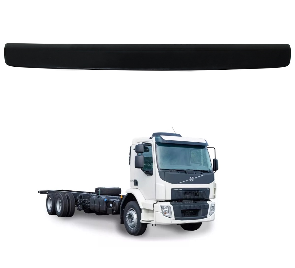 Viseira Tapa Sol Caminhão Volvo VM Após 2019 ABS - 84466461