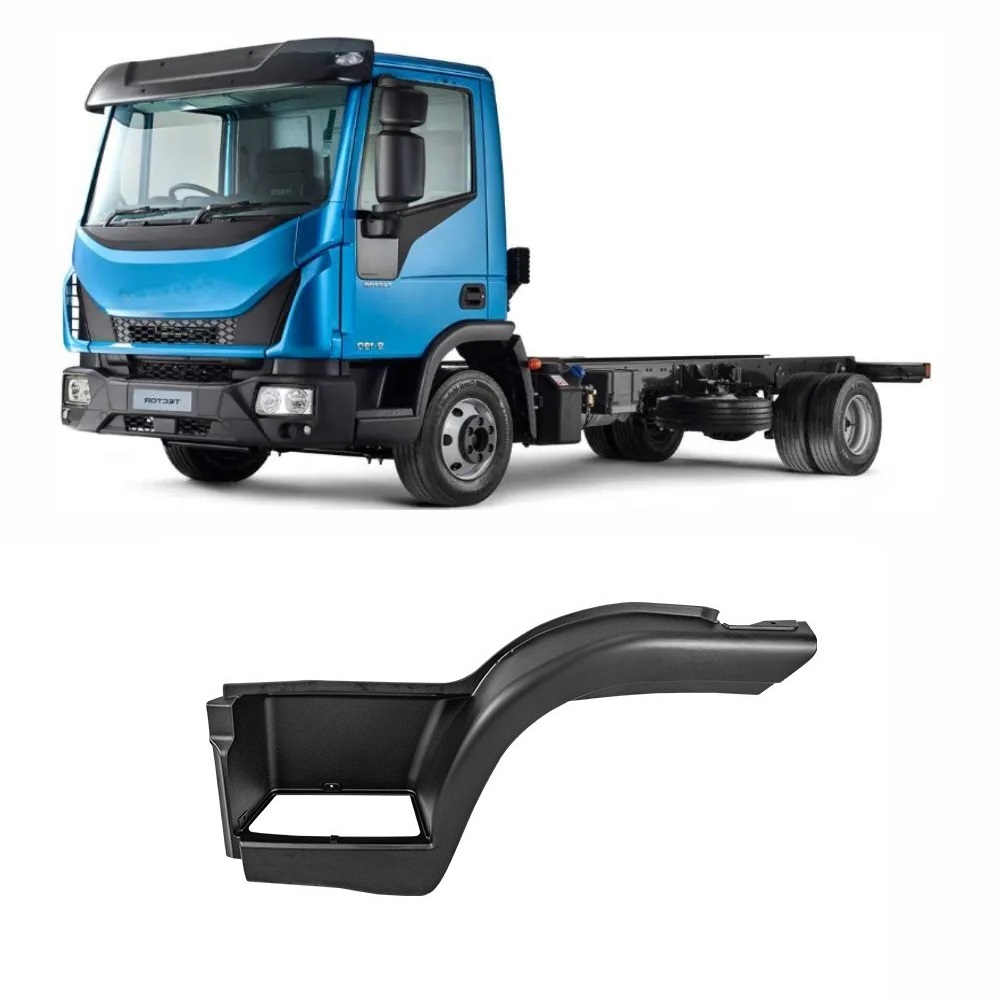 Paralama Cabine Com Estribo Caminhão Iveco Tector após 2019 Lado Esquerdo - 5801622276