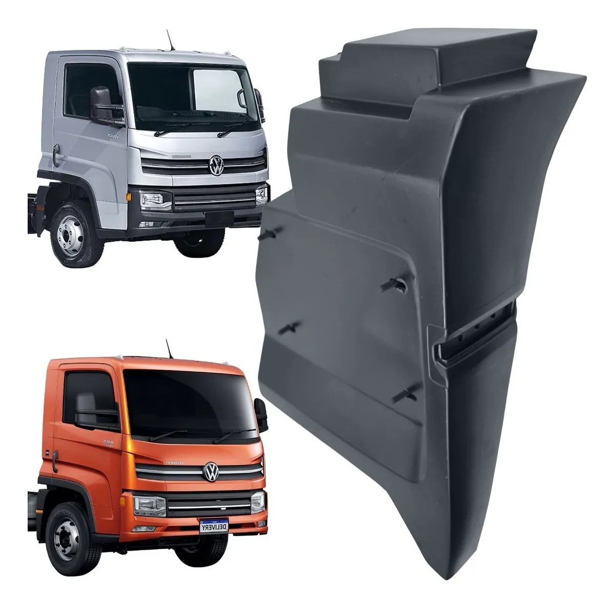 Paralama Cabine Caminhão Volkswagen 9.170 Delivery Após 2018 Traseiro Lado Esquerdo - 23B854517