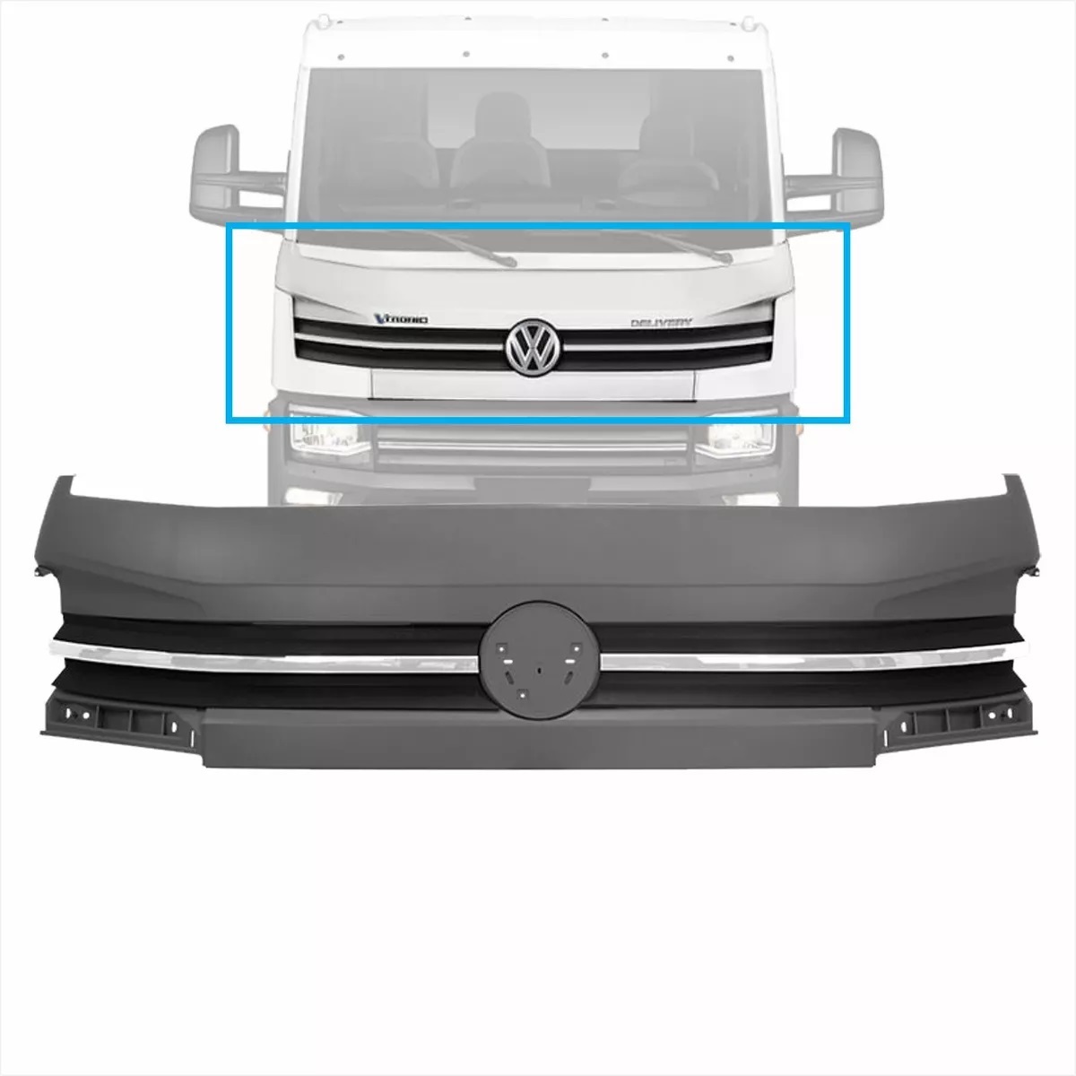 Grade Capo Caminhão Volkswagen Delivery Após 2018 - 23B853653