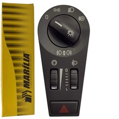 Botão Interruptor Chave De Luz Volvo Fh, Fm 2004 Com Reostat - 20942846 , 20953573, 20466304