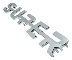 Emblema Grade Caminhão Scania Série 7 NTG  - SUPER - Cromado - 3114541/ 3040124