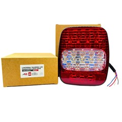 Lanterna Traseira Marmitão, Caminhão Volkswagen, Ford, Jeep (Universal) - LED 12/24 V - Lado Direito ou Lado Esquerdo