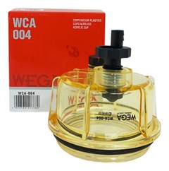 Copo Acrílico Filtro Combustível Racor Volvo FH de 2004 até 2015 - WCA004