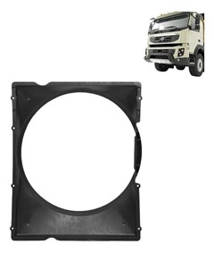 Defletor Radiador Caminhão Volvo FMX de 2010 até 2015 - 3183757