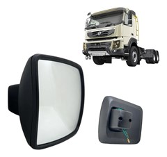 Espelho Retrovisor Auxiliar Caminhão Volvo FMX de 2010 Até 2015 - 82417045