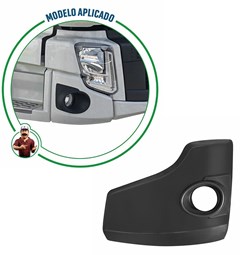 Spoler Caminhão Volvo VM Após 2019 (Com Furo para Farol Auxiliar) Lado Direito - 84720459