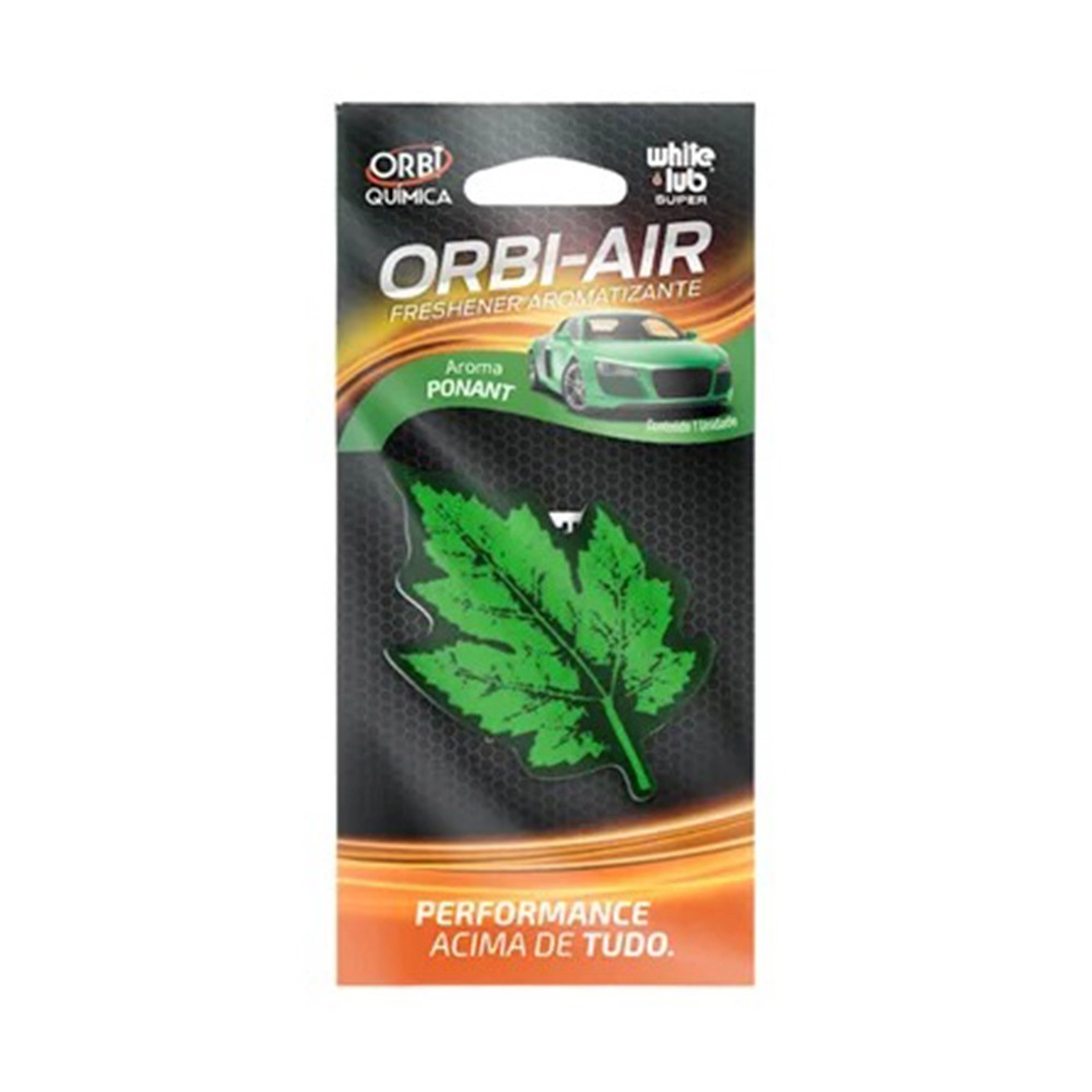 Aromatizante Automotivo Folhinha Verde Ponant Uso Universal - Deixe seu caminhão, Trator, carro ou qualquer Veículo sempre perfumado e agradável