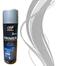 Primer Anti-ferrugem Spray Cinza Orbi 340ml
