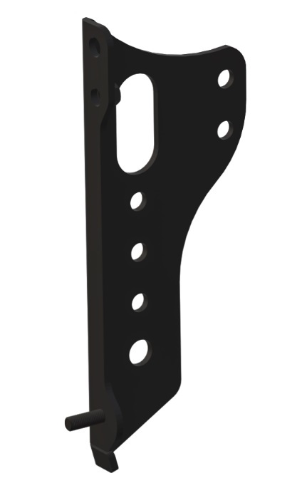 Suporte Parachoque Iveco Stralis, Hi-Road, S-Way (Grande) Lado Esquerdo - 5801440116