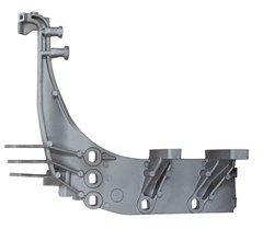Suporte Estribo DAF XF Após 2021 Lado Direito - 2035146