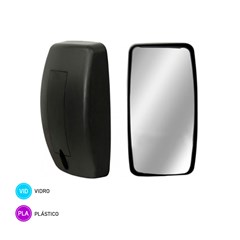 Espelho Retrovisor Caminhão Ford Cargo 2008 a 2011 Unico com Desembaçador Convexo Lado Direito ou Lado Esquerdo