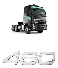 Emblema Cromado Volvo FH 460 de 2010 até 2015 - 21192950