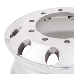 Roda de alumínio para caminhão modelo GT2, com design clássico