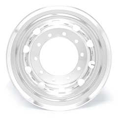 Roda de alumínio para caminhão modelo GT2, com design clássico