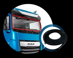 Borracha (Guarnição) Parabrisa DAF XF - 1690130