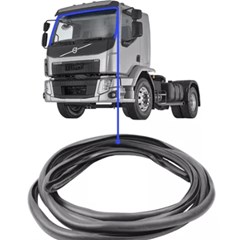 Borracha (Guarnição) Parabrisa Caminhão Volvo VM Após 2003 - 803799941, 20745484, 20496137, 109065