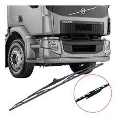 Palheta Limpador Parabrisa Caminhão Volvo VM com Esguicho - 24''