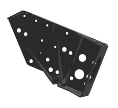 Console Chassi Caminhão Volkswagen Constellation 24.250 Lado Direito - 2T2803244, 2S2803244, 2S2701150