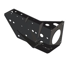 Console Chassi Caminhão Volkswagen Constellation 24.250 Lado Esquerdo - 2T2803243, 2S2803243, 2S2701149