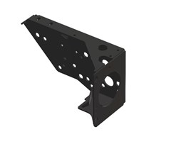 Console Chassi Caminhão Volkswagen Constellation 24.250 Lado Esquerdo - 2T2803243, 2S2803243, 2S2701149