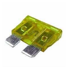 Fusível de Lâmina Universal - 20 Amperes (Amarelo) - 316020