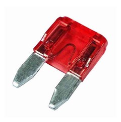 Fusível de Lâmina Mini Universal - 10 Ampere (Vermelho) - 317010