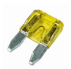 Fusível de Lâmina Mini Universal - 20 Ampere (Amarelo) - 317015