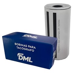Bobina Fita Impressão Tacógrafo Digital Modelo BVDR Marca DML