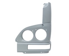 Moldura do Farol Mercedes-Benz Accelo Após 2023 Lado Esquerdo (Cinza) - 9798800940