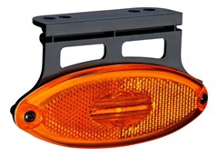 Lanterna Lateral Carreta Elipse (Oval) - Amarela
