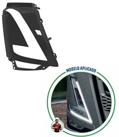 Moldura Farol Caminhão Volvo FH Após 2021 (Capa) Lado Direito - 24444444