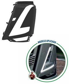Moldura Farol Caminhão Volvo FH Após 2021 (Capa) Lado Esquerdo - 23333333