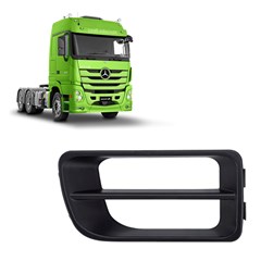 Acabamento Ponteira Parachoque Caminhão Mercedes-Benz Actros de 2010 até 2016 Lado Direito - 9438840160