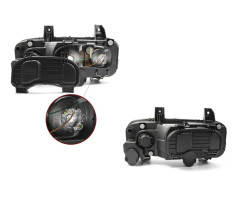 Farol Caminhão Mercedes-Benz Atego Após 2010 (Lente Lisa) Lado Esquerdo - 9738202261