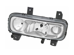 Farol Caminhão Mercedes-Benz Atego Após 2010 (Lente Lisa) Lado Esquerdo - 9738202261