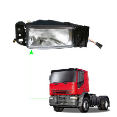 Farol Principal Caminhão Iveco Eurocargo Cavalino Até 2011 Lado Direito - 500340503