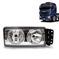 Farol Principal Caminhão Iveco Stralis Até 2010 Lado Direito - 504020189